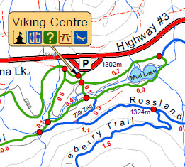 Paulson Cross Country Ski Trails Map